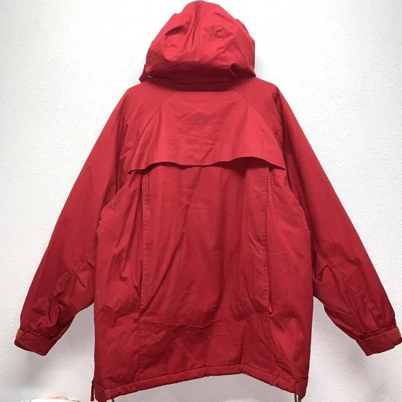 ジャケット・アウター 90's Willis&Geiger packble anorak Parker Willis & Geiger Anorak Vintage Hooded Hunting Jacket - Men's L